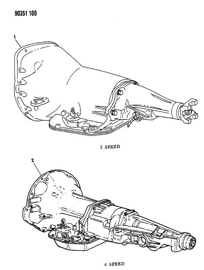 1992 dodge dakota transmission