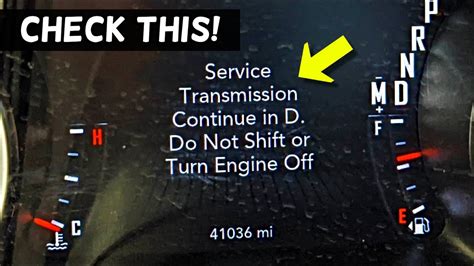 dodge charger service transmission message