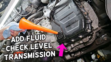 dodge charger transmission fluid change