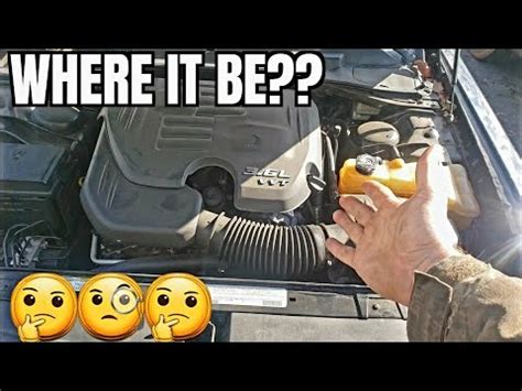 how to check transmission fluid on dodge challenger